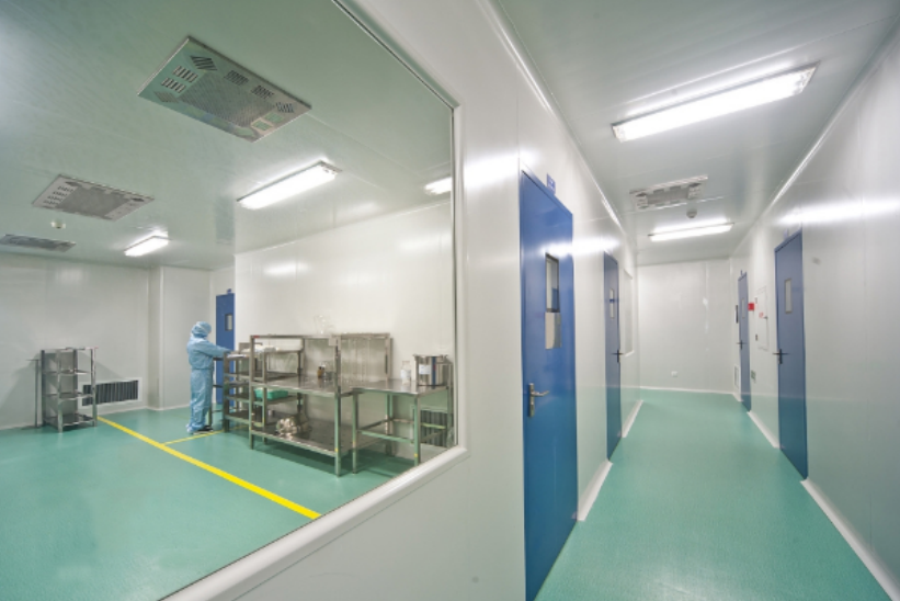 百強(qiáng)乳業(yè)Gmp凈化車間裝修工程 